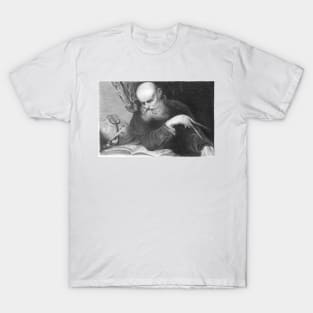 Galileo - Fine art pencil drawing T-Shirt